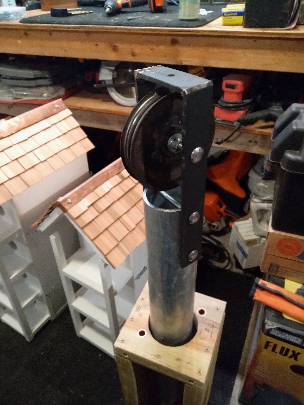 New Pulley top section