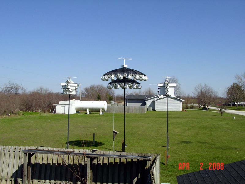 My colony site via bedroom window.